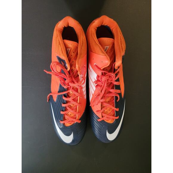 Nike Vapor Speed TD Football Cleats Orange Blue Sz 15 - Picture 3 of 8